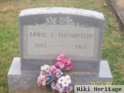 Arrie F Thompson