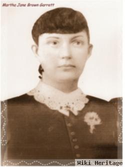 Martha Jane Brown Garrett