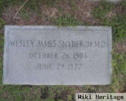 Dr Wesley James Snyder, Jr