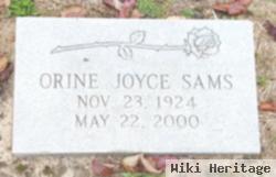 Orine Joyce Sams