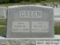 Mary M. Wertman Green