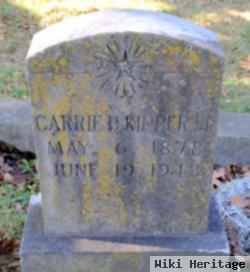 Carrie B. Kinner, Sr