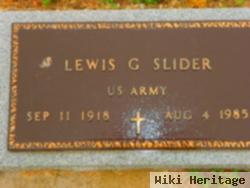 Lewis G. Slider