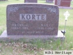 Harry J Korte