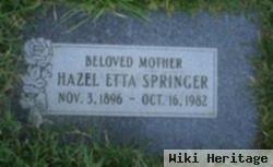 Hazel Etta Springer