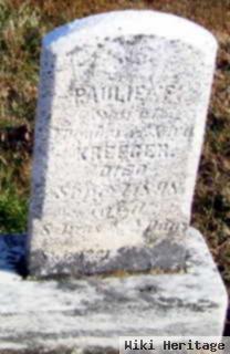 Paulie F. Kreeger