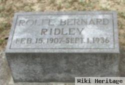 Rolfe Bernard Ridley