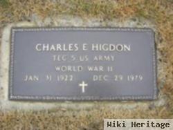 Charles E Higdon