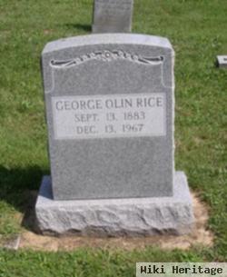 George Olin Rice