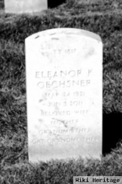 Eleanor Katherine "tootie" Ayers Oechsner