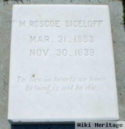 Maybury Roscoe "roscoe" Siceloff, Sr