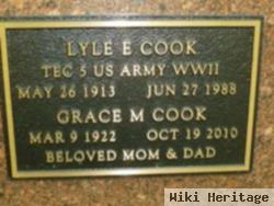 Lyle E Cook