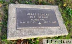 Merle E Lucas