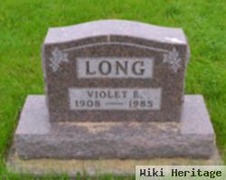 Violet E Long