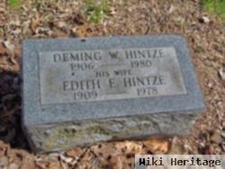 Deming W. Hintze