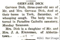 Gervase Joseph Dick, Jr