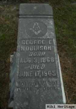 George E Robinson