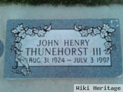 John Henry Thunehorst, Iii