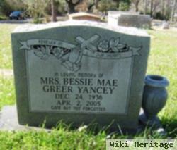 Bessie Mae Greer Yancey