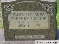 Emma Lee Anna Eubanks Shelton