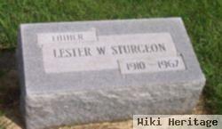 Lester W Sturgeon