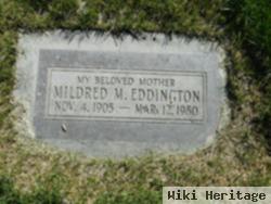 Mildred M Eddington