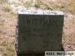 Rose A Wittman