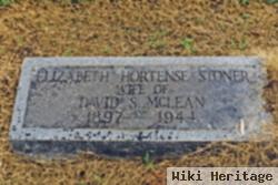 Elizabeth Hortense Stoner Mclean