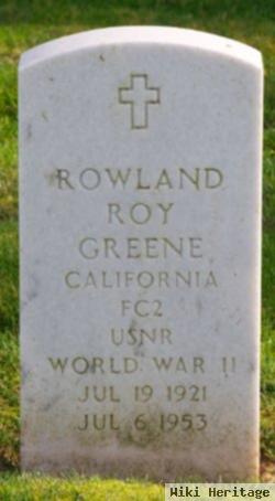 Rowland Roy Greene
