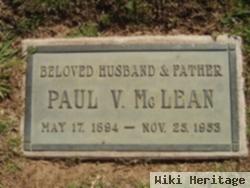 Paul V Mclean