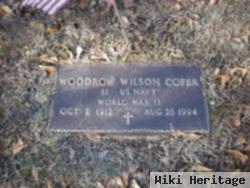 Woodrow Wilson Cofer