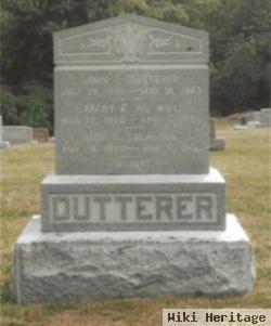 Mary Elizabeth Master Dutterer