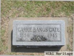 Carrie V. Bangs Cate