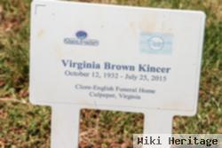 Virginia Brown Kincer