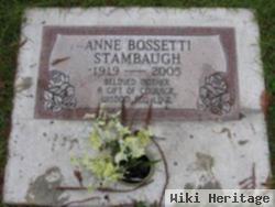 Anne Angela Bossetti Stambaugh