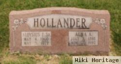 Aloysius F Hollander, Sr