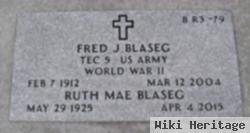 Fredrick John "fritz" Blaseg