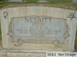 Alice Marguerite Nesbitt