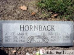 Lillian Frances Hornback