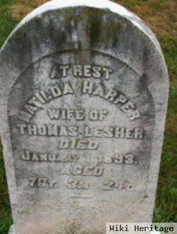 Matilda Harper Lesher