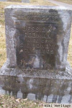 Jessie M. Rodman Bondy