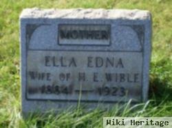 Ella Edna Osterwise Wible
