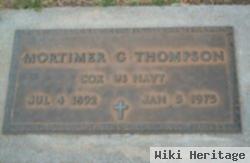 Mortimer G Thompson