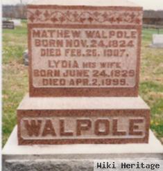 Mathew Walpole