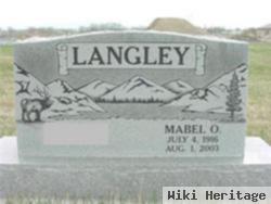 Mabel O. Langley