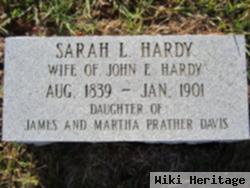 Sarah L. Davis Hardy