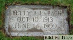 Elizabeth Ruth "betty" Berdan Labach