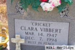 Clara "cricket" Vibbert