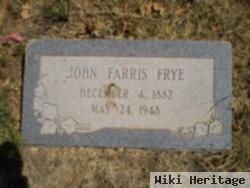 John Farris Frye