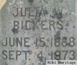 Julia Clyde Wilkinson Bickers